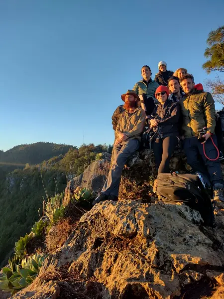 Sunrise hike at Don Lauros Mountain