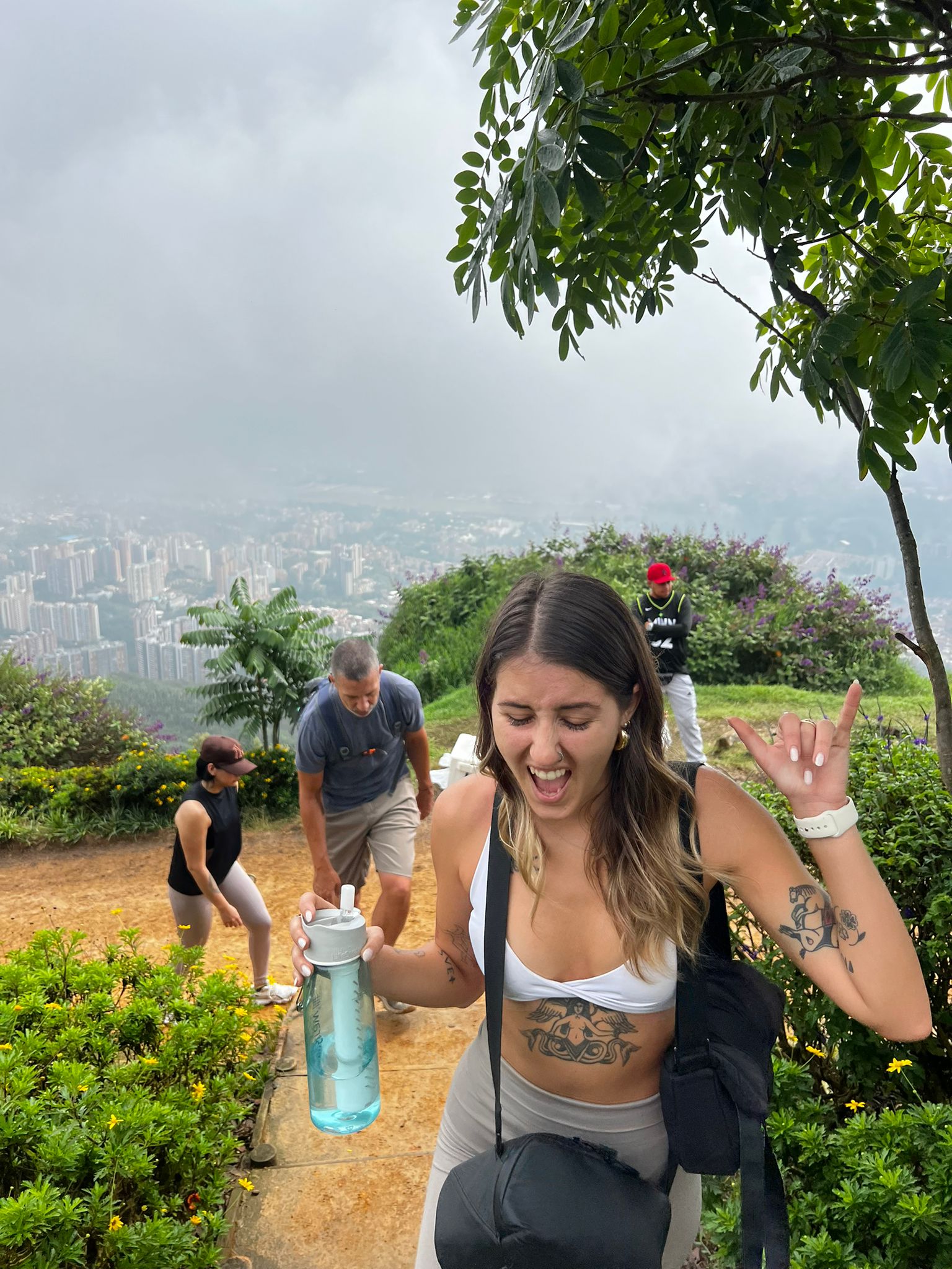 Co404 Medellín coliving residents enjoying Laureles neighborhood